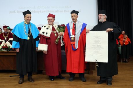 prof. Koerner - fot. Andrzej Romański